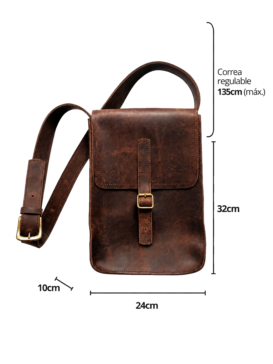 Matera Morral de cuero vacuno